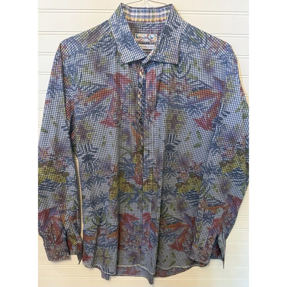 Brandolini Italian Oxford Button Shirt Sz XL